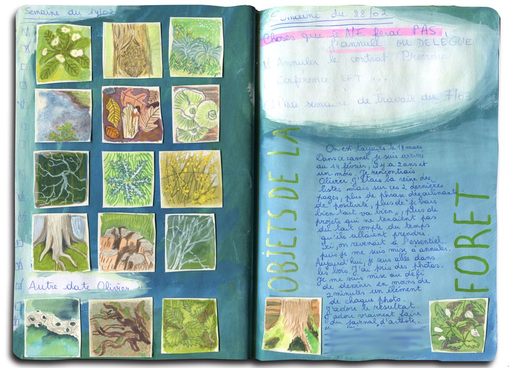 2025-257 Le journal d'artiste couleurs, matières et liberté 5